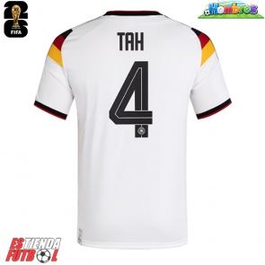 Alemania Jonathan Tah #4 Primera Equipación Mundial 2026 Manga Corta